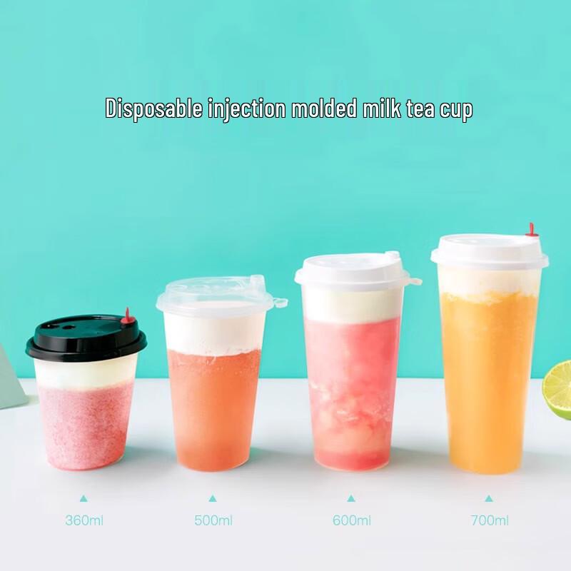 Disposable Plastic Bubble Tea Cups