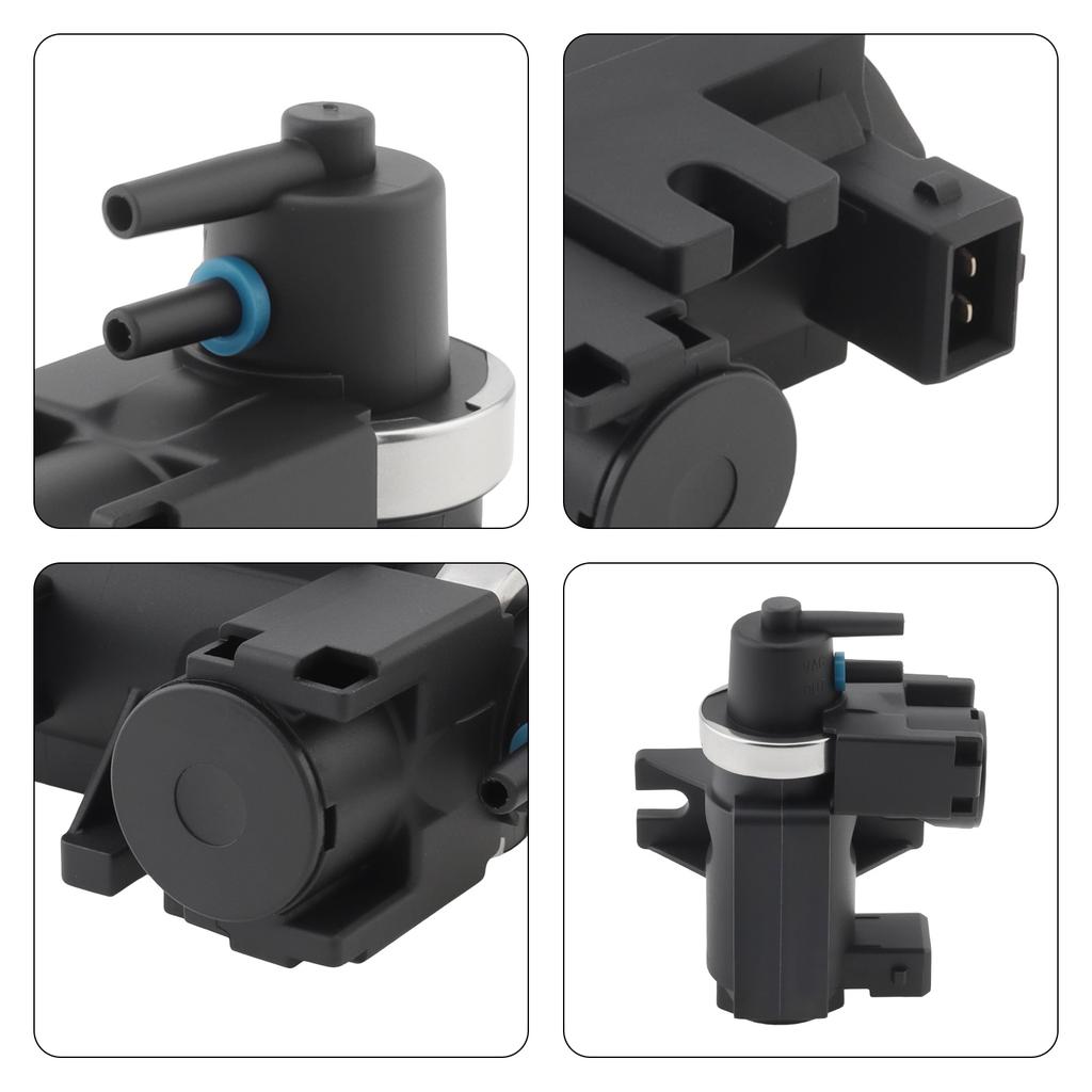 11747626351 Turbo Boost Solenoid Blow Off Valve 2 Pin Fast Easy Install Direct Replacement Upgrade for N20 N55 B48 B58 Engines High Performance
