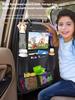 Autositz Organizer Multifunktional Oxford Stoff Rücken Mehrfach-Taschen Aufbewahrungstasche mit Tablet-Halter Schutz für Kinder Autositz Oder
