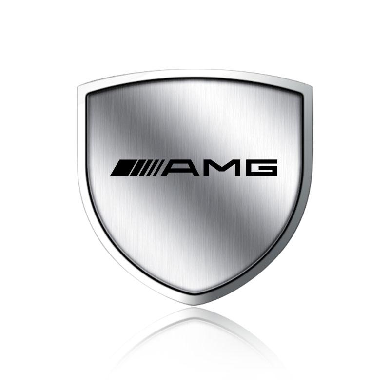 1Pcs 3D Metal Auto Door Shield Emblem Car Body Badge Sticker For Mercedes Benz W247 W212 W213 W205 AMG W177 V177 W176 GLA GLC X253 W166