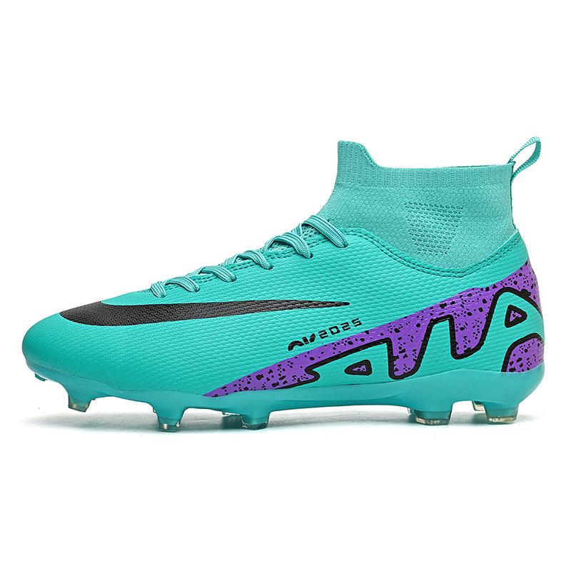 Men Outdoor Football Shoes Turf Football Field Indoor Fast Boots Society Cleats Soccer Shoes Professional Sneaker High Quality