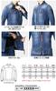 BURTLE Workwear Jacket (Unisex) 5001 Cordura Denim, Size L, 45 Indigo