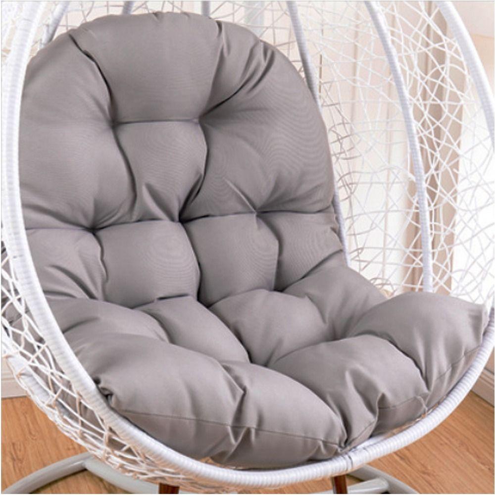 Swing Hanging Chair Mat Balcony Egg Chair Cushion Seat Pad Pillow Patio Garden Outdoor Thickened Hammock Rocking Chair Seat