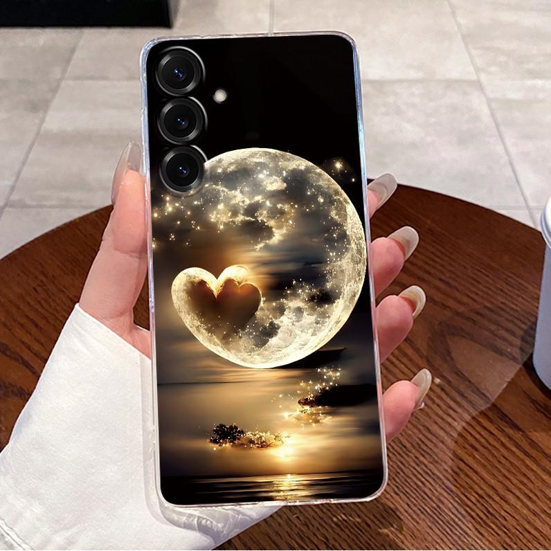 For Samsung S25 FE Case Cover Luxury Cute Rabbit Clear Soft TPU Coque Bumper For Samsung Galaxy S25FE S24 FE S25 FE Protect Case