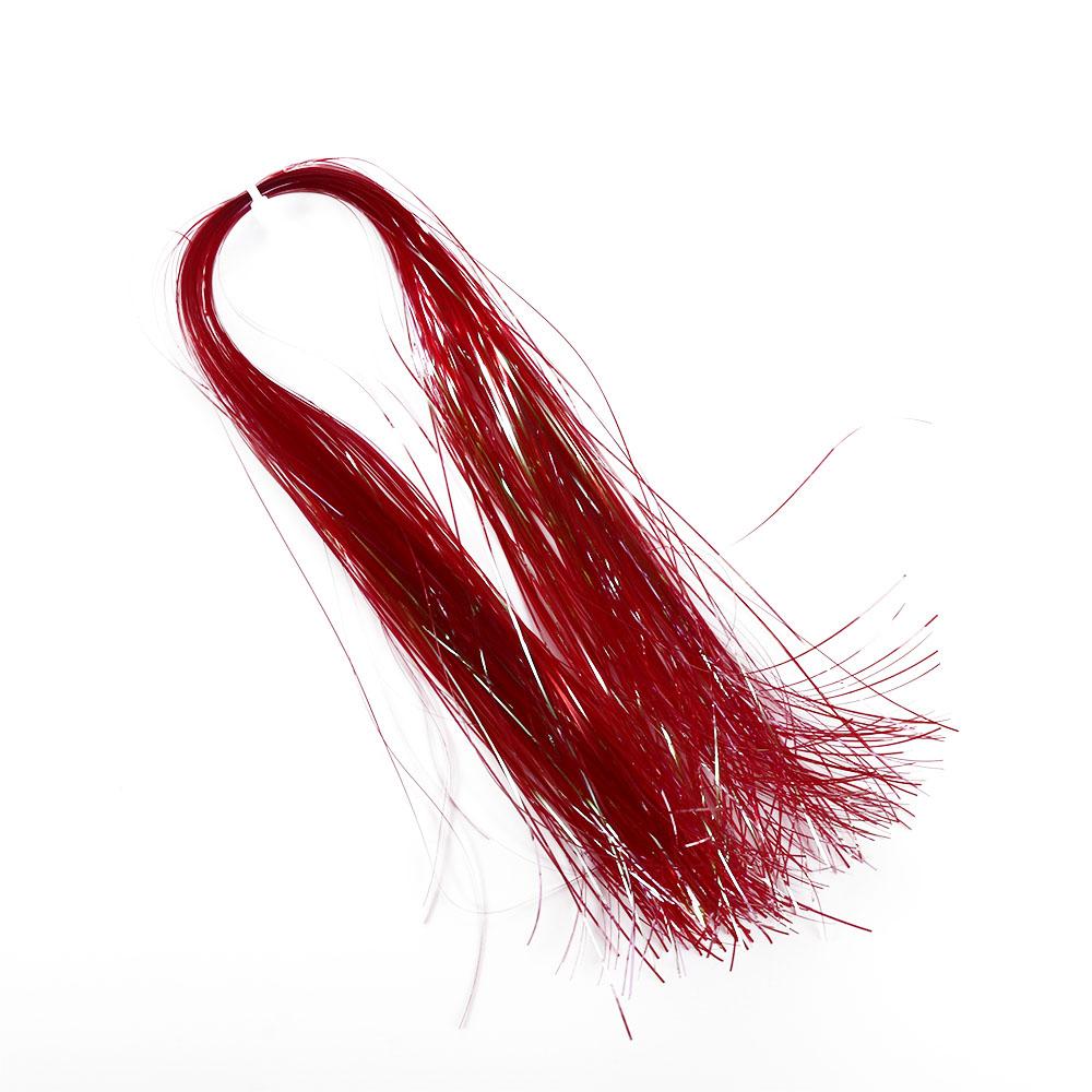 Lure Shining Fly Fishing Jig Hook Streamer Fly Tying Tinsel Assist Hooks Line Fly Tying Materials