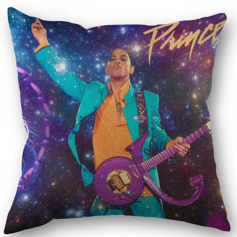 Funny Prince Pillowcase Home Textile Cotton Linen Fabric 45x45cm One Side Decoration Pillow Cover 1014