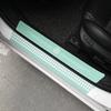 Universal Type Car Door Sill Protector Sticker Leather Door Threshold Protecto Anti Scratch Guard Wear Resistant Waterproof