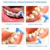 1/3pc Orthodontic Braces Toothbrush Single Tufted Small Pointed Head Brush for Clean Between Teeth in The Groove of Wisdom Tooth