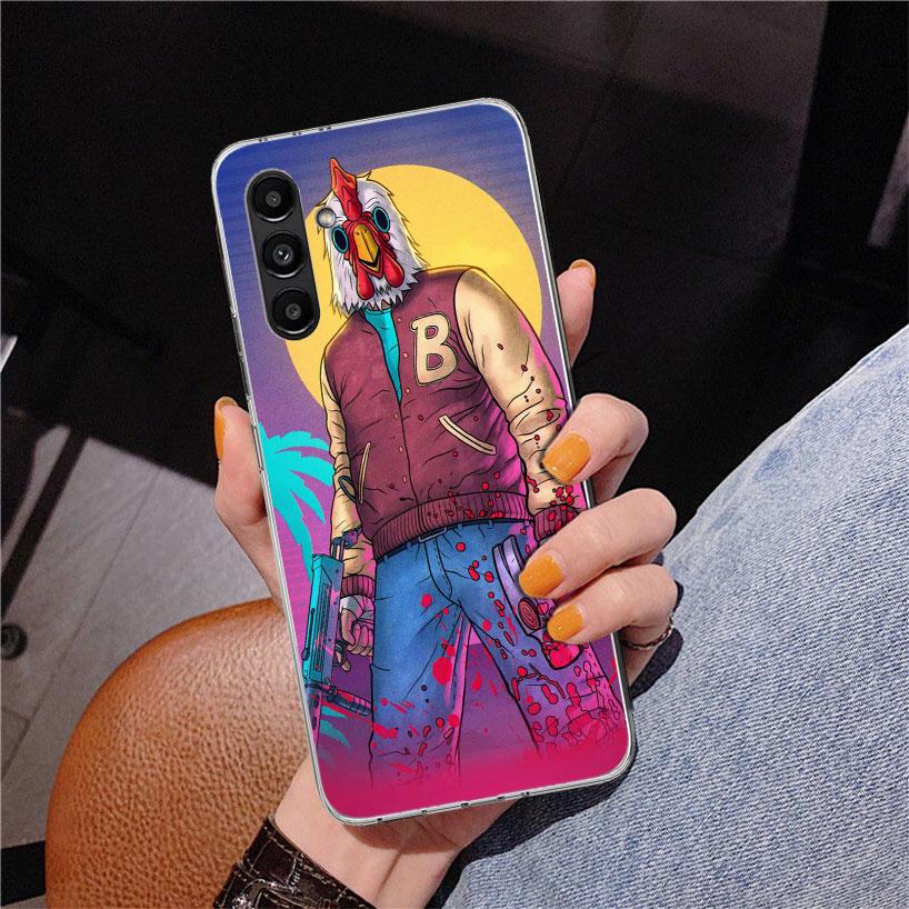 Game Hotline Miami Phnoe Case for Samsung Galaxy A17 A37 A57 A16 A26 A36 A56 A15 A14 A13 A55 A54 A53 A35 A34 A33 A25 A24 A23 A52