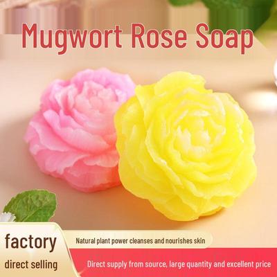 Sapone Aromatico Artigianale all'Olio Essenziale di Rosa - Detergente Floreale Regalo