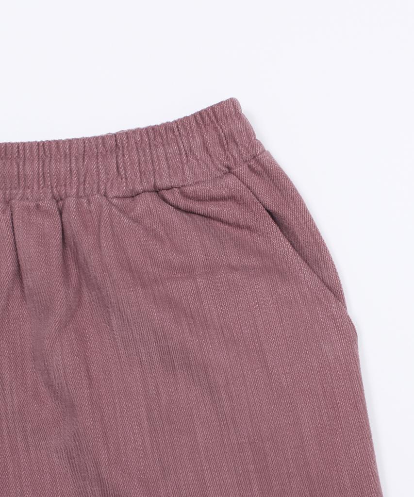 CAMEL WORK No.353 Structured Cargo Pants (Pink)