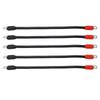 5pcs Golf Cart Battery Cables PVC Sheath Battery Cables 4 Gauge Replacement for Club Car DS 36V 48V Golf Cart