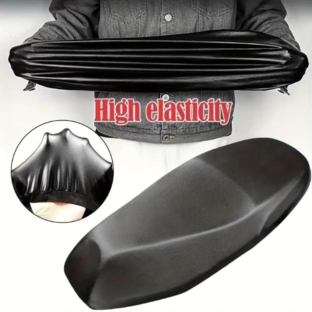 Universal Motorcycle Seat Cover PU Leather Seat Protector  for Electric Scooter Summer Riding