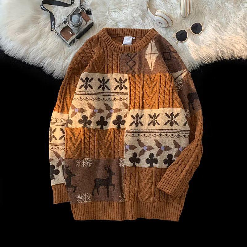 Autumn/Winter Cozy Trendy Sweater - Hong Kong & Japanese Style Loose Knit Design