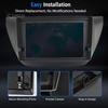 Non Destructive Installation Frame 9 Inch Car Radio Dash Kit for Lancer IX 2006, Navigation Fascia Panel, Center Console Replacement Android Head Unit