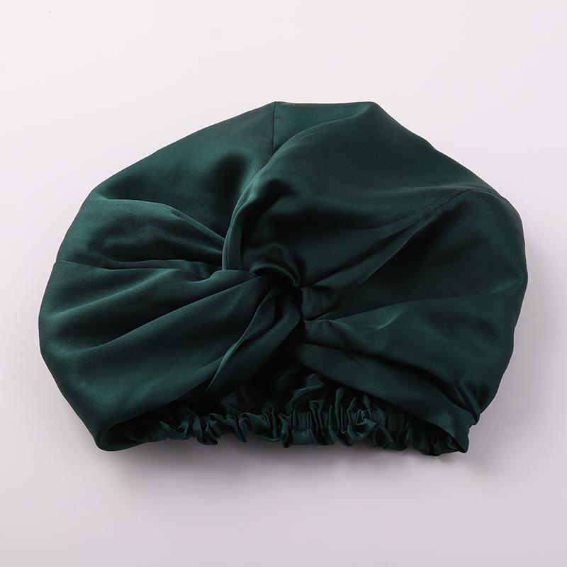 Mulberry Silk Night Cap 19 Momme Women's Solid Sleeping Hat Night Sleep Cap Hair Care Free Shipping World Wide