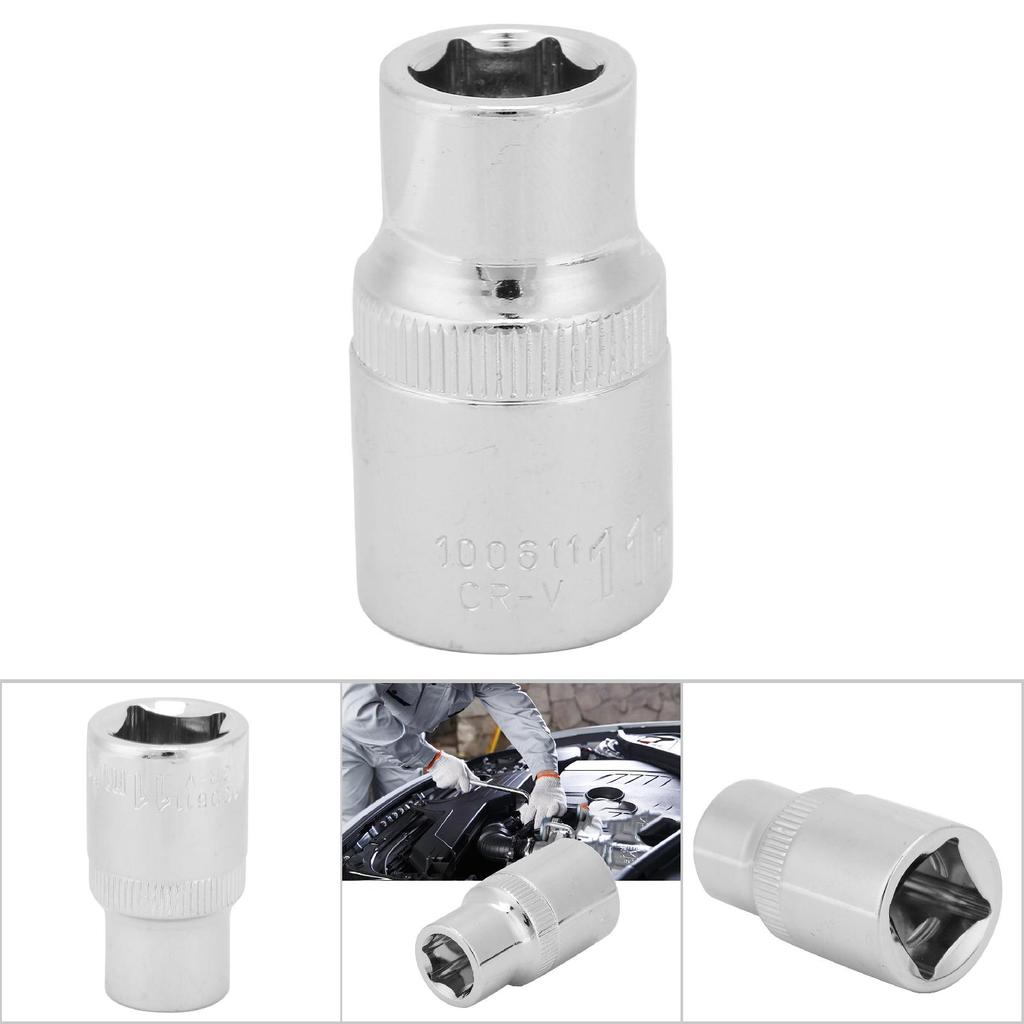 11mm Hex Socket Steel Nut Removal Tool