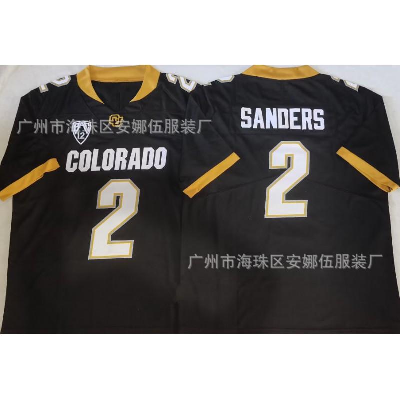 Colorado Buffaloes Football Jersey Mens Cotton Athletic Top Rugby Training Game Day Wear