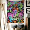 David Bowie: Starman Cosmic Pattern Home Decor Tapestry, Wall Hanging, Decorative RV Wall Cloth.ZGT0914031