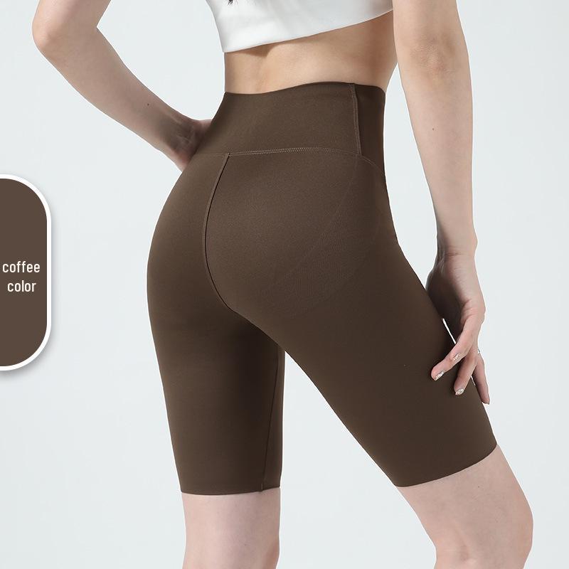 Lulu High Waist Tummy Control Yoga Shorts with Pockets