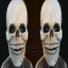 New Halloween skull mask with moving mouth Movable Mouth Skull Full Head Skull Mask