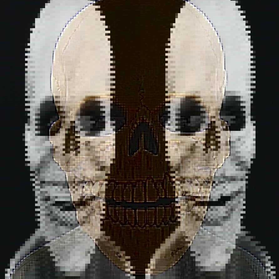 New Halloween skull mask with moving mouth Movable Mouth Skull Full Head Skull Mask