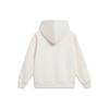 Li Ning Daily Prosperity Series Buchstabenprint Bestickter Hoodie Damen Hoodies Off-White AWDU032-5