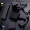 Black Kraft Paper Jewelry Packaging Box for Rings, Earrings, Bracelets, Necklaces, Bangles, and Pendants