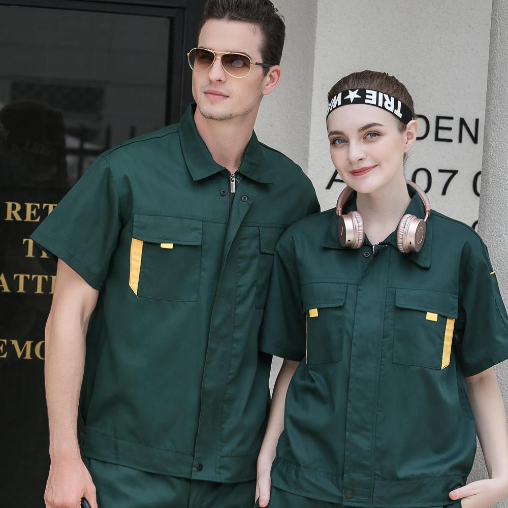 TN6284 Long Sleeve Suit Work Wear Reflective Men Welding Jacket Cleaning Work Clothes Factory Tooling Customized Work Uniform S