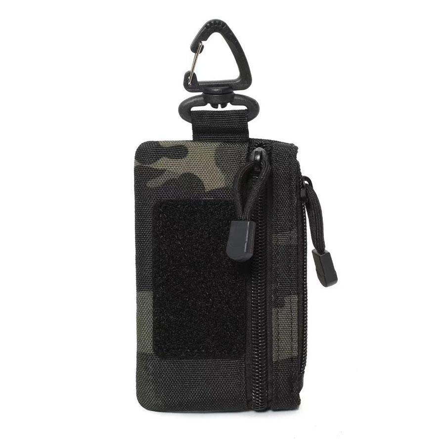 

Outdoor Hiking Waist Bag, Daily Casual Waist-Hanging Pouch, Portable Zipper Bag for Coins, Keys&Sundries, Multi-Purpose Storage жовтий