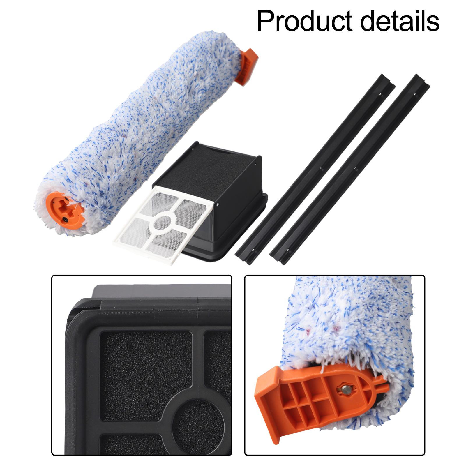 

Replacement Set For ILIFE For W90 Cordless Smart Dry Cleaner: Main Brush, Side Brush, Filter, Mop, Rubber Scraper China Mainland