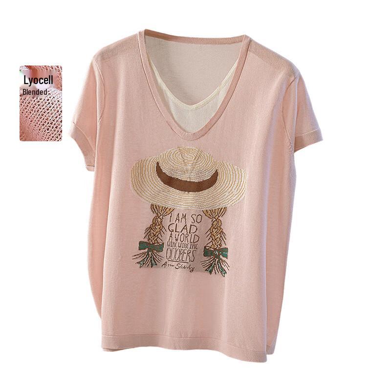 Sisburs Women s Color-Block Knitted Pullover Top One Size