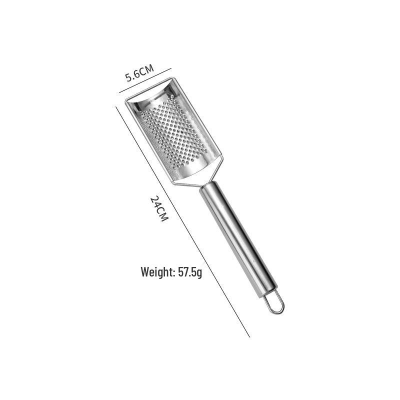 Bow-Shaped Multifunctional Stainless Steel Grater: Cheese, Vegetable, Radish & Ginger Grater