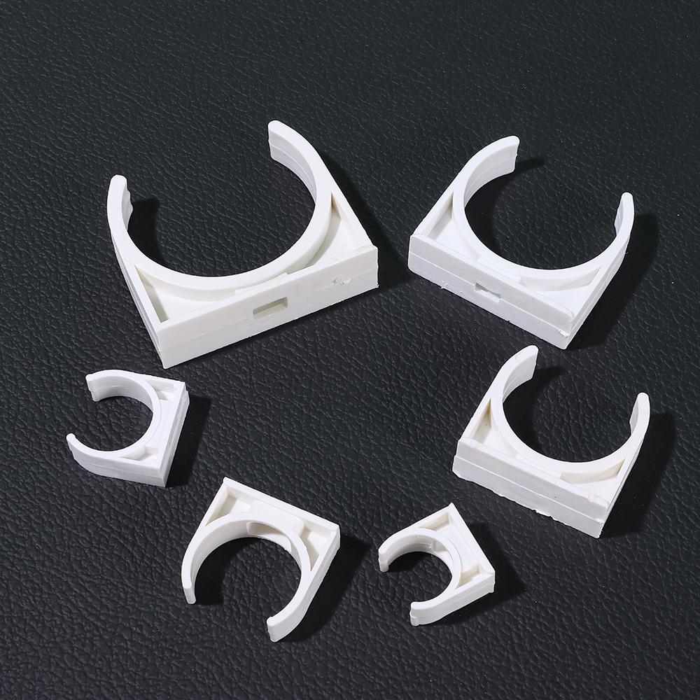 10Pcs Watering Adapter Water Tube Holder Garden Irrigation Pipe Connector Clip Durable Pipe Clamp
