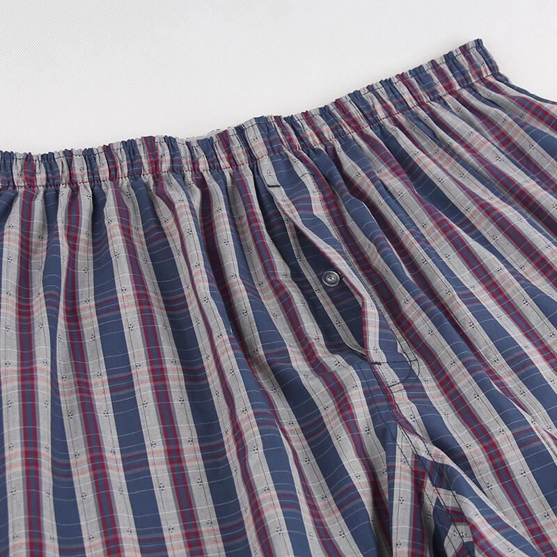 Pantaloncini da Uomo in Cotone Intrecciato Oversize