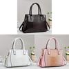 Large Pu Tote Bag With Crocodile Embossing For Daily Commuting And Casual Wear