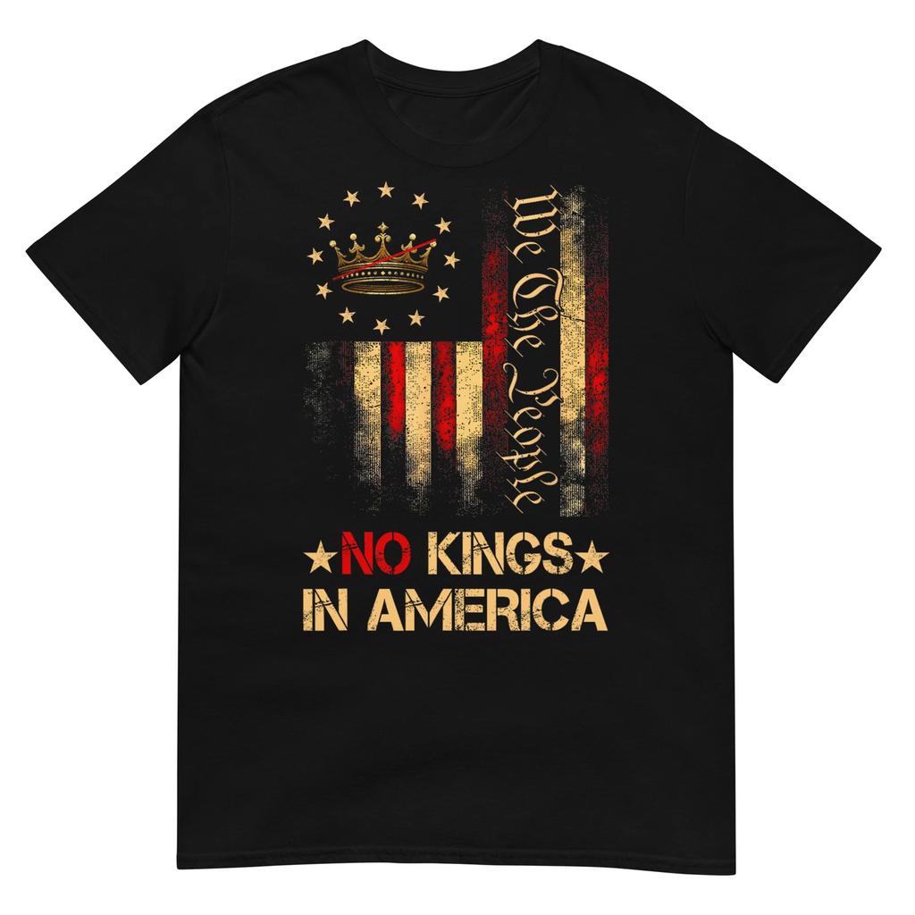 Patriotic Pro-Democracy Protest June 14 No Kings In America T-Shirt