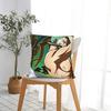 Zoro Luffy Anime Square Pillow Covers Polyester Home Cushion Cover Funny Decorative Pillow Cover 45*45