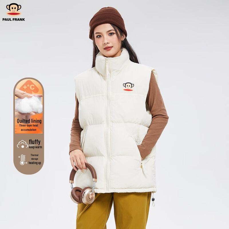 

Paul Frank Women s Winter Stand-Up Collar Warm Vest M
