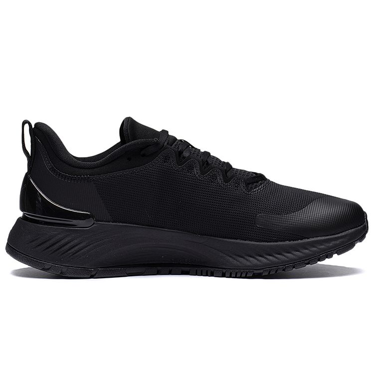 Li Ning Yue Ying Element Low Top Running Shoes Men Sneakers Black ARHS007-5