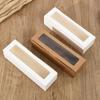 10/20Pcs Macaron Box with Clear Window Kraft Paper Cookie Candy Dessert Cake Box Wedding Birthday Party Christmas Gift Packaging