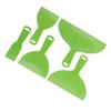 5PCS Plastic Putty Scrapers Flexible Spatula Set Multipurpose Paint Scraper Tool for Painting