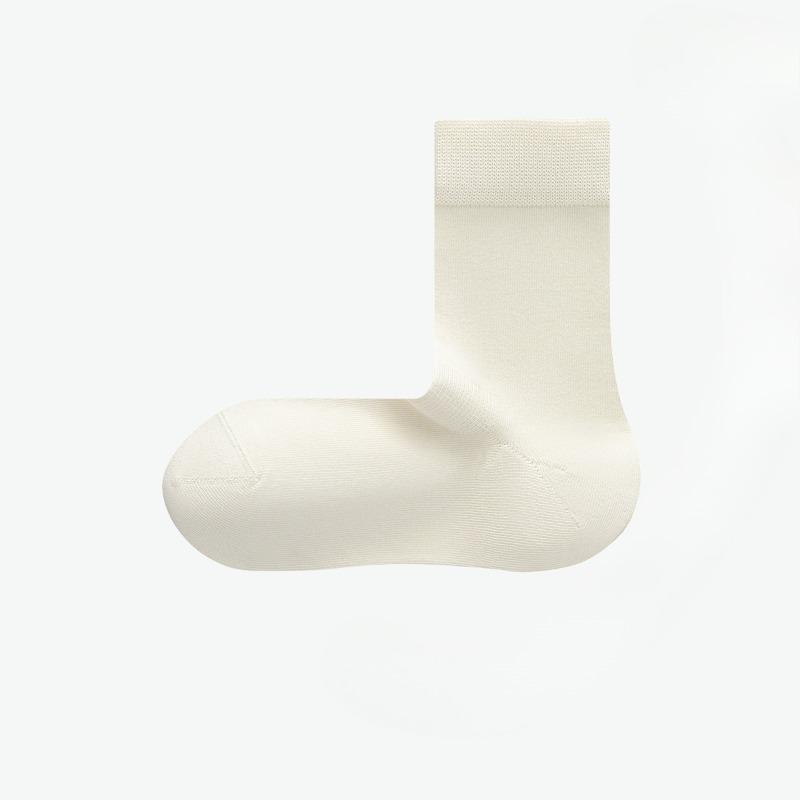 Female Spring and Autumn Leisure All Purpose Antibacterial Anti Pilling Boneless Cotton Socks