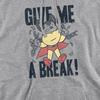 Mighty Mouse Mens Give Me a Break Hoodie