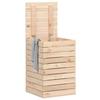 VidaXL Panier à linge 44x44x66 cm bois massif de pin 832317