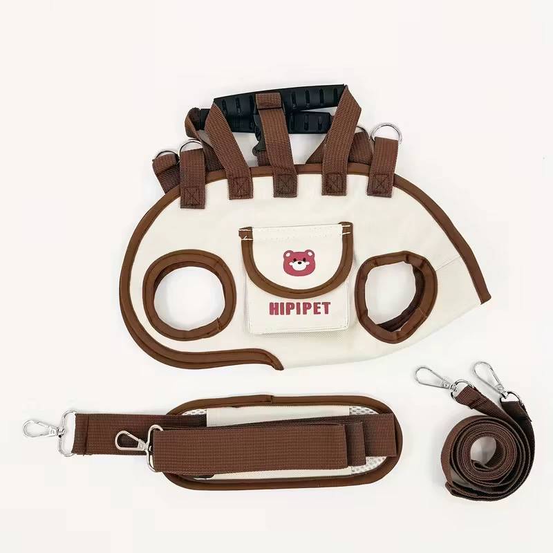 Dog Travel Backpack With Breathable Nylon Material For Small Pets Suitable For Outdoor Adventure