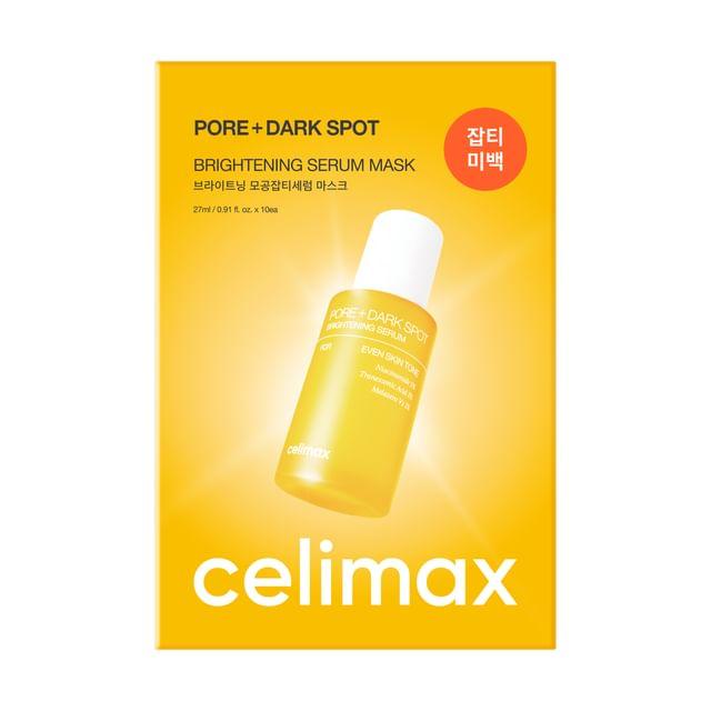celimax - Pore+ Dark Spot Brightening Serum Mask Set 27ml x 10 sheets