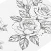 Temporary Tattoo Sticker Arm Chest Back Leg Waterproof Women Flower Tattoo StickerTH-396