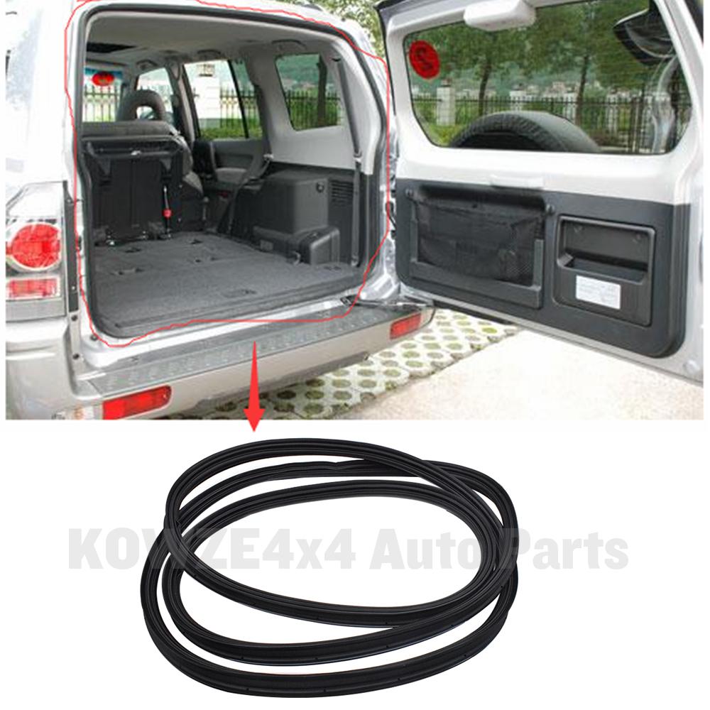 Door Rubber Seal Strip for Mitsubishi Montero Pajero 3 4 MK3 MK4 V73 V75 V77 V78 V93 V97 V98 Car Door Opening OTR Weatherstrip