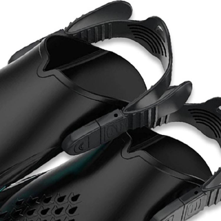 Short Snorkeling Flippers Nonslip Diving Fins Snorkeling Fins Swim Flippers for Adults Drainage Nonslip Muscle Strain